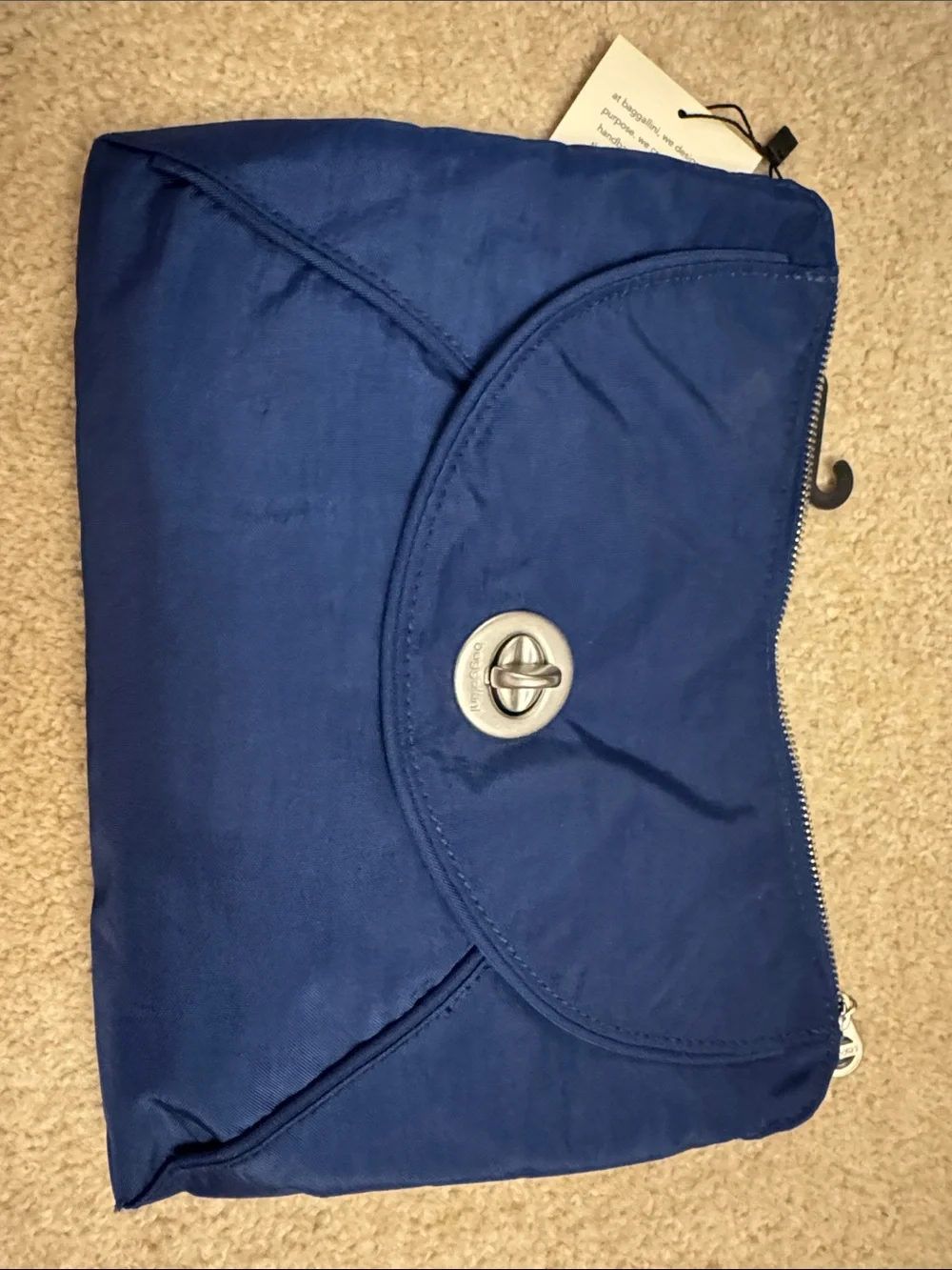 Baggallini Royal Blue Crossbody with Detachable Wristlet and Strap (2016)